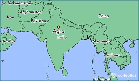 what country is agra in.